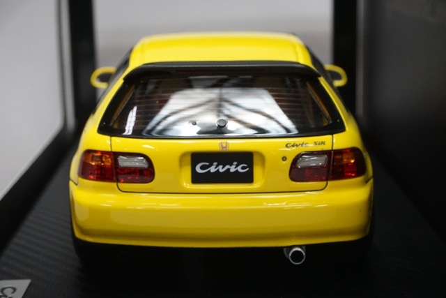 1/18 イグニッションモデル IG3044 ホンダ シビック (EG6) イエロー