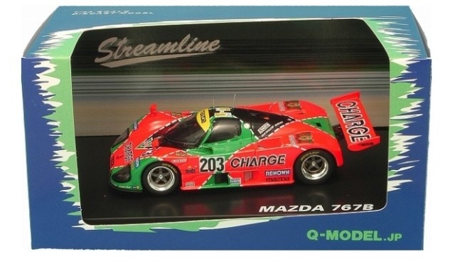 取寄せ QMC-017 Q-MODEL 1/43 マツダ チャージ MAZDA 767B 203号車