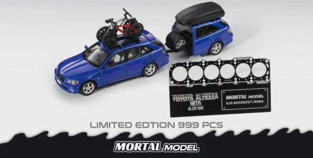 新品 MORTAL 1/64 トヨタ アルテッツァ ジータ TOYOTA ALTEZZA GITA
