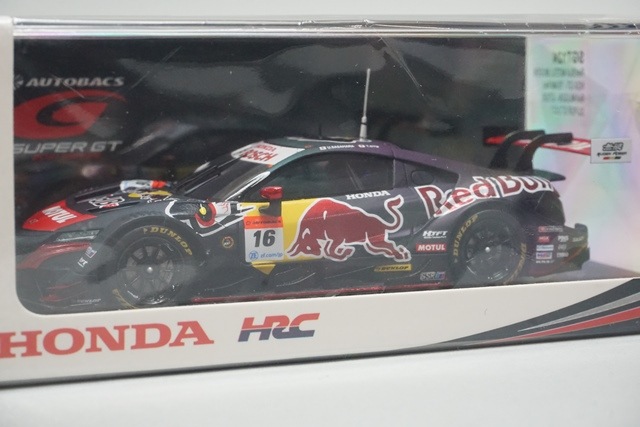 新品 SGT124 スパーク 1/43 Red Bull MOTUL MUGEN NSX-GT #16 TEAM Red