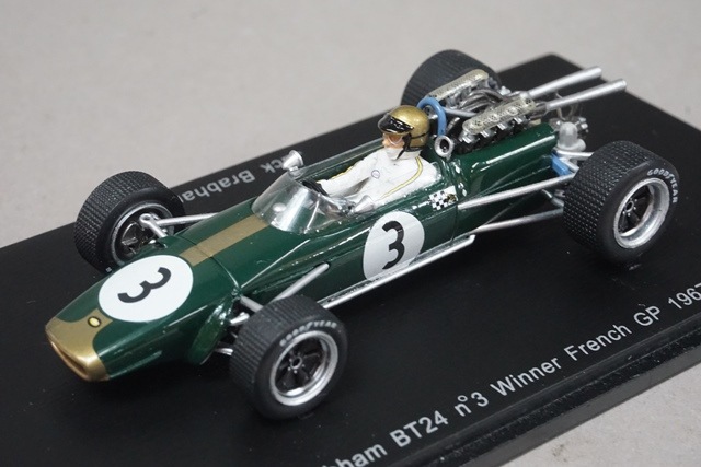 1/43 スパーク S3507 ブラバム BT24 フランスGP 優勝 1967 #3, Boost