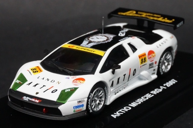 ミニカーまとめ売り　専用 1/64 京商 06621B ランボルギーニ AKTIO MURCIE RG-1 2007 ホワイト