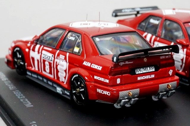 1/43 HPI 8079 アルファロメオ 158V6 TI 1993 DTM #8/#7 セット, Boost