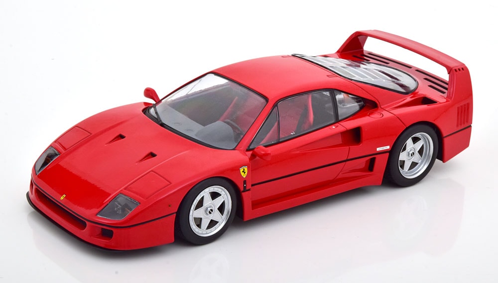 新品 KKDC180694 KK scale 1/18 フェラーリ F40 1987 レッド 内装