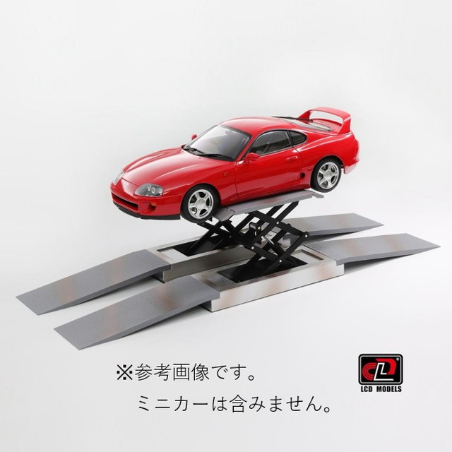 予約 LCD18026-SI LCD 1/18 シザーリフト JDM Models All Scissor Lift