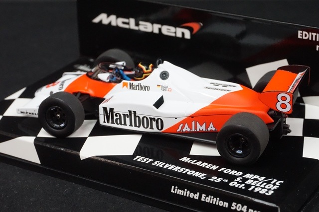 1/43 ミニチャンプス 530834398 マクラーレン フォード MP4/1C