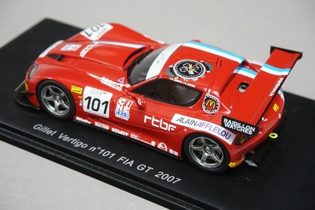 1/43 スパーク S1463 ギレ ヴェルティゴ FIA GT 2007 #101, Boost Gear