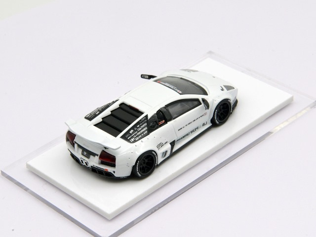  LB670-006 LBPERFORMANCE 1/64 LIBERTY WALK LB Works Murcielago LP670 White