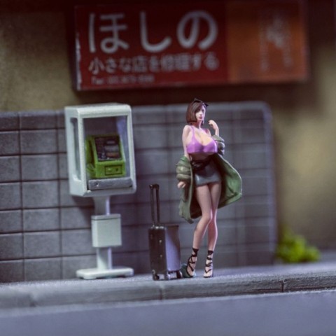 ͽ EHC2024101006 EHC Model 1/64  2Ȥ  Urban Beauty Duo ĥդ ե奢 ߥ˥°ޤ
