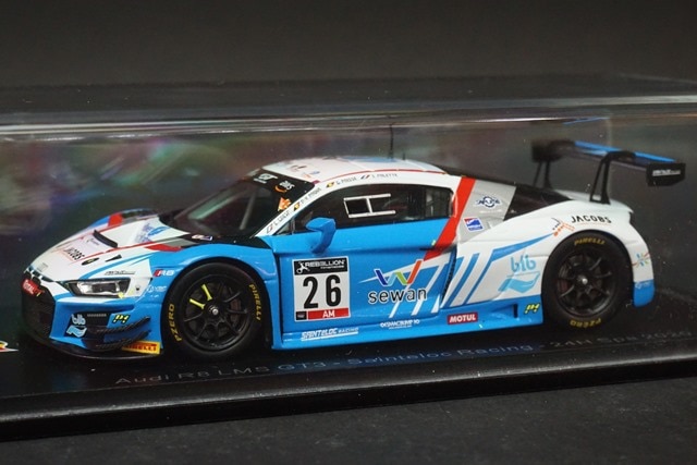 1/43 スパーク SB409 アウディ R8 LMS GT3 Sainteloc Racing SPA24h