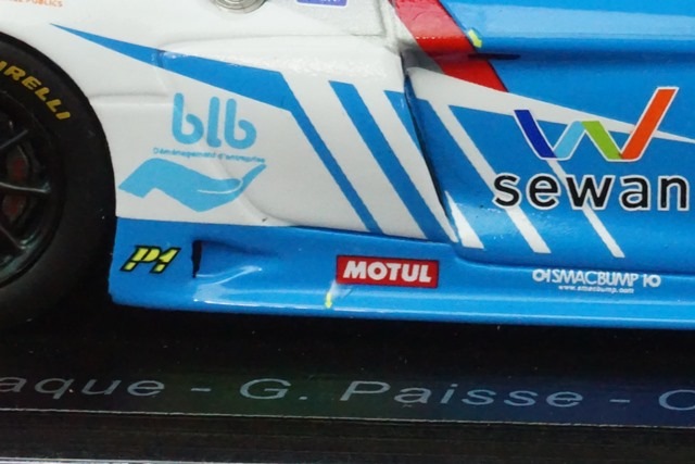 1/43 スパーク SB409 アウディ R8 LMS GT3 Sainteloc Racing SPA24h