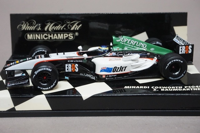 1/43 ミニチャンプス 400040021 ミナルディ コスワース PS04B Z