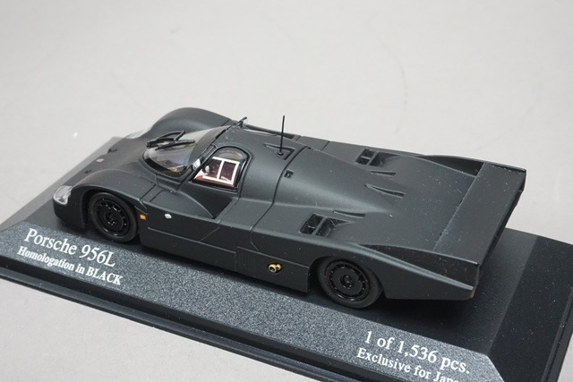 1/43 ミニチャンプス 433826593 京商 ホモロゲーション BLACK