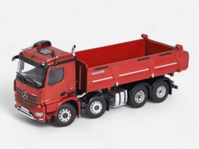 ��� 1066/10 NZG 1/50 ��륻�ǥ� �٥�� MB Arocs 8x4 dumper red 
