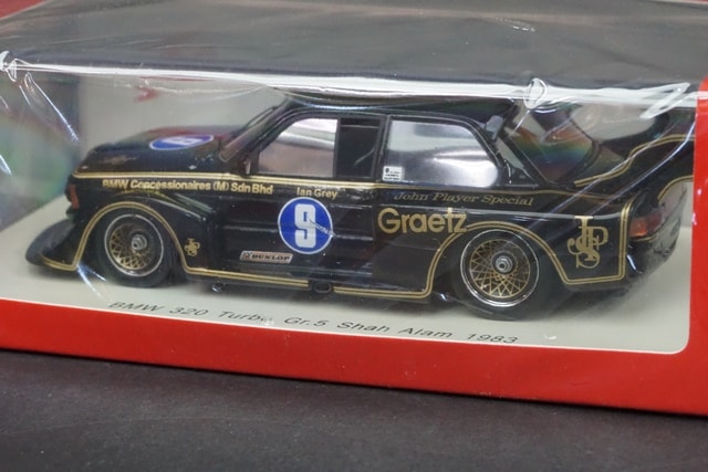 1/43 スパーク SA152 BMW 320 ターボ Gr.5 Shah Alam 1983 #9 Ian Grey