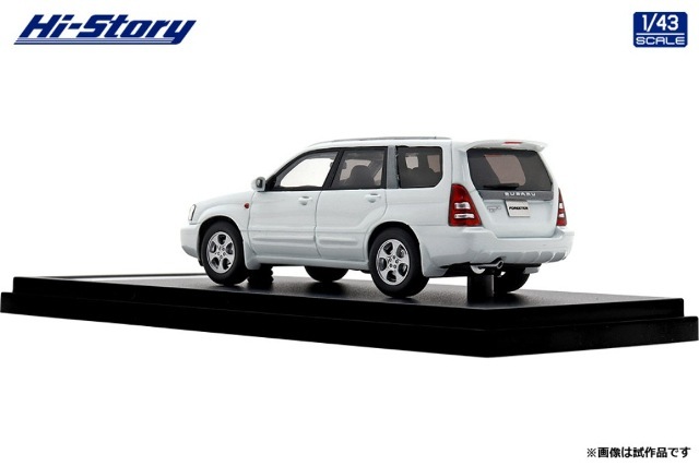 新品 HS515WH ハイストーリー 1/43 スバル SUBARU FORESTER XT (2002
