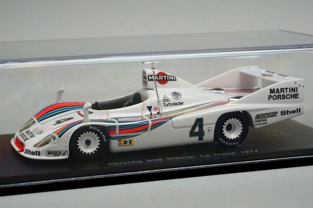 模型製作用品 1/12 936/77 1977 LM24hours 1/43 スパーク 43LM77 ポルシェ 936 ルマン24h 優勝 1977#4 マルティニ