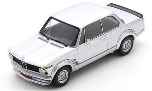 ミニカー 1/18 BMW2002 ミニカー 1/18 BMW2002 BMW 2002 Turbo Silver with Red and Blue
