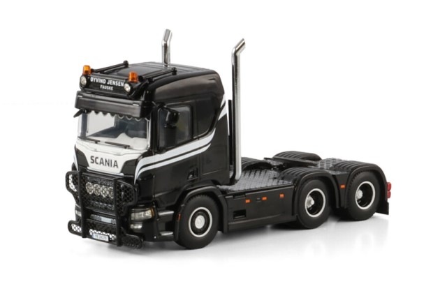 新品 01-4473 WSI 1/50 OYVIND JENSEN SCANIA R NORMAL CR20N 6X2 TAG