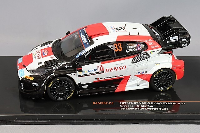 �����ò� RAM902 ������ 1/43 �ȥ西 GR ��ꥹ ��꡼1 23������������꡼ ͥ�� #33 E. Evans / S. Martin