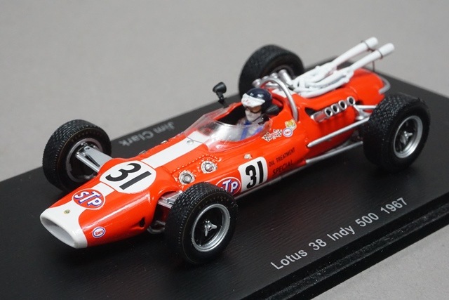 1/43 スパーク S4274 ロータス 38 インディ 500 1967 #31, Boost Gear 1/43 スパーク S4274 ロータス 38 インディ 500 1967 #31, Boost Gear