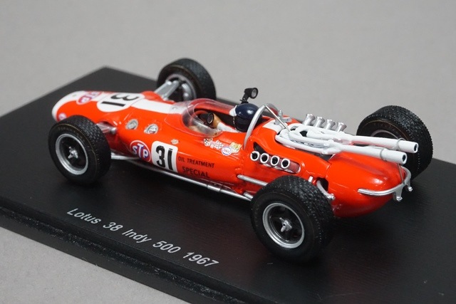 1/43 スパーク S4274 ロータス 38 インディ 500 1967 #31, Boost Gear