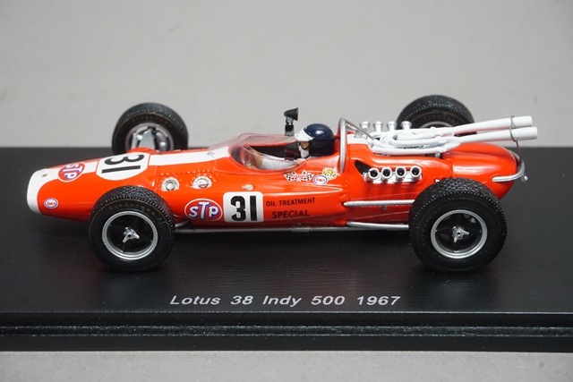 1/43 スパーク S4274 ロータス 38 インディ 500 1967 #31, Boost Gear