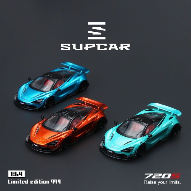 予約 SC64044 SUPCAR SC 1/64 マクラーレン McLaren 720S Bright