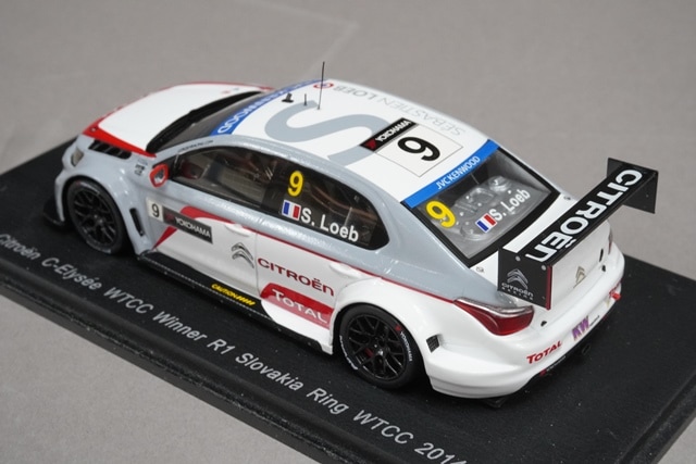 1/43 スパーク S2461 シトロエン C-Elyese WTCC 優勝 R1 スロバキア