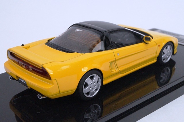新品 17B18-08 ONEMODEL 1/43 ホンダ NSX-NA1 Spa Yellow Pearl, Boost