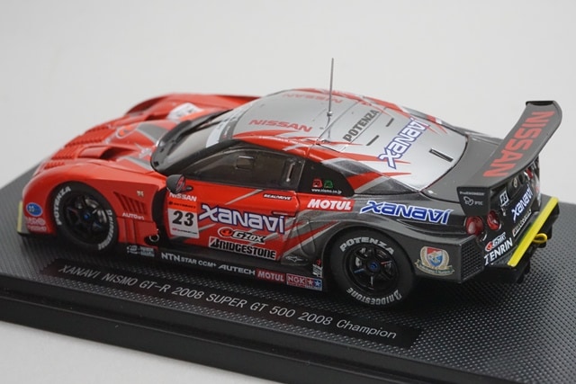 1/43 エブロ 44200 日産 ザナヴィ ニスモ GT-R スーパーGT500