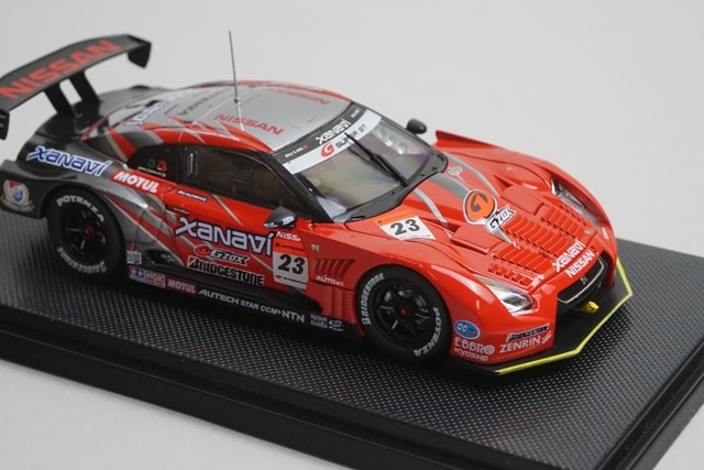 1/43 エブロ 44200 日産 ザナヴィ ニスモ GT-R スーパーGT500