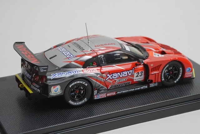 1/43 エブロ 44200 日産 ザナヴィ ニスモ GT-R スーパーGT500