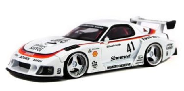 新品 DBW058A D-MODEL 1/64 マツダ MAZDA RX-7 LB スーパーシルエット