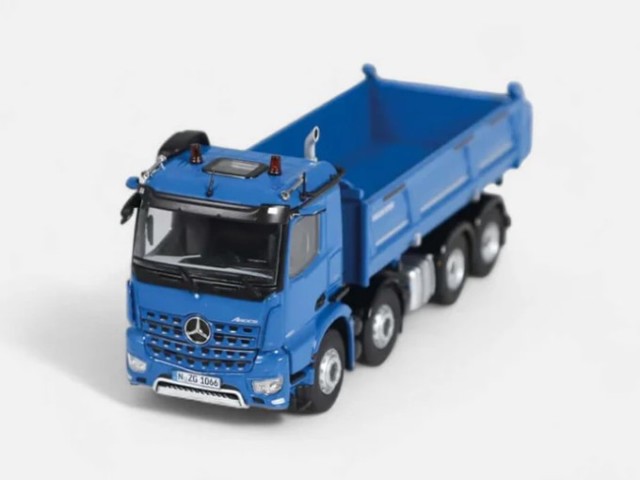 ��� 1066/20 NZG 1/50 ��륻�ǥ� �٥�� Mercedes-Benz Arocs 8x4 Meiller tipper blu 