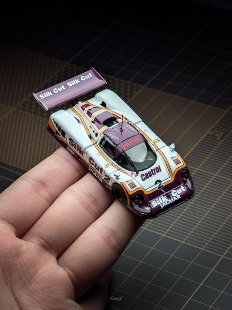 予約 Transcend model 1/64 ジャガー Jaguar XJR-9 1988 Le Mans