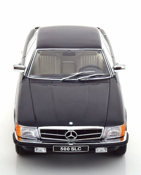 KK Scale 1:18 MERCEDES 500 SLC C107 DARK BLUE 1981 Diecast Model 4260699762863