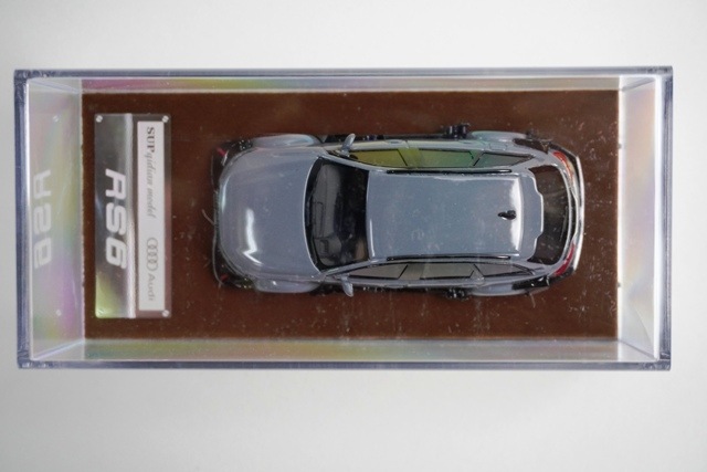 ����  Qidian Model 1/64  RS6 Avant (C7) DTM Jon Olsson Modified. Cement Grey