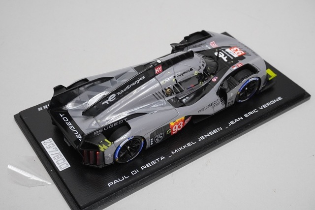 1/43 スパーク SJ105 プジョー 9X8 トタルエナジーズ 6H 富士 4th