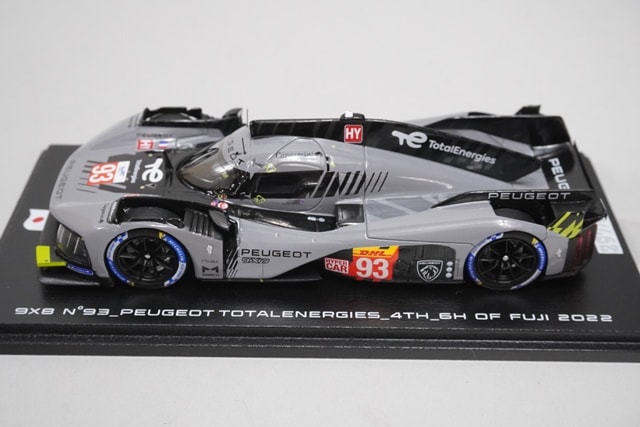 1/43 スパーク SJ105 プジョー 9X8 トタルエナジーズ 6H 富士