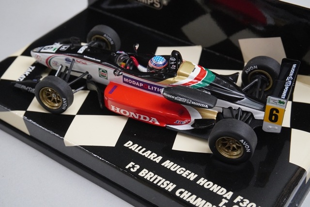 1/43 ミニチャンプス 400010306 ダラーラ 無限 ホンダ F301 F3