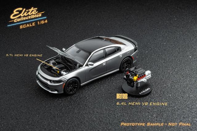 新品 Elite Collectibles 1/64 ダッジ Dodge Warhorse Daytona HEMI C