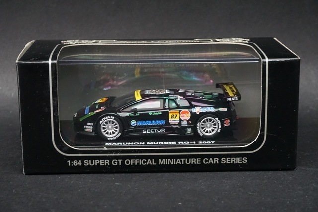 1/64 京商 06621A ランボルギーニ AKTIO MURCIE RG-1 2007 ブラック