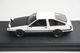 1/43 �����˥å�����ǥ� IG0485 �ȥ西 ���ץ�󥿡� �ȥ�� (AE86) 3�ɥ� GT Apex �֥�å�/�ۥ磻��
