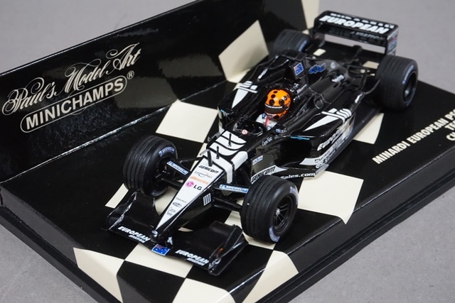 ミニカー 6台セット ミナルディ MINICHAMPS  1/43 ミニチャンプス 400010121 ヨーロピアン ミナルディ PS01 テスト