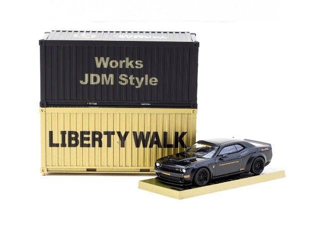 新品 T64G-TL039-BK Tarmac Works 1/64 ダッジ LB-WORKS Dodge