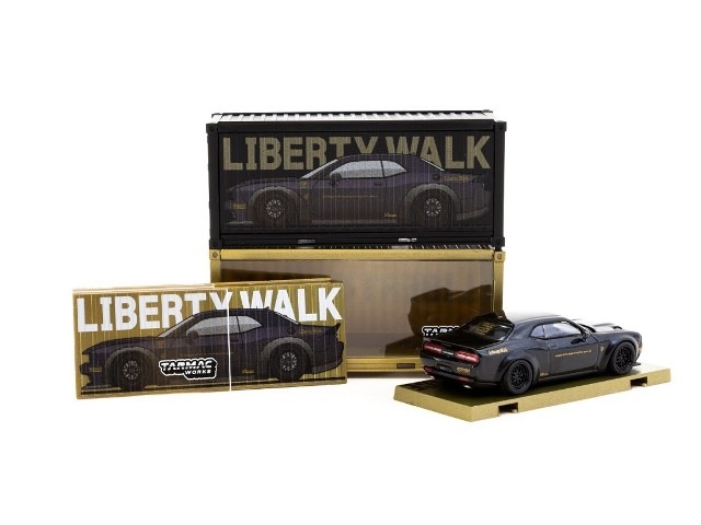 新品 T64G-TL039-BK Tarmac Works 1/64 ダッジ LB-WORKS Dodge