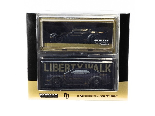 新品 T64G-TL039-BK Tarmac Works 1/64 ダッジ LB-WORKS Dodge