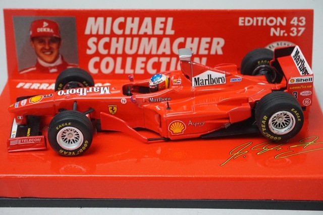 1/43 ミニチャンプス 510984303 フェラーリ F300 1998 #3 M