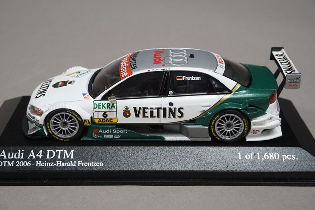1/43 ミニチャンプス 400069606 アウディ A4 DTM 2006 #6, Boost